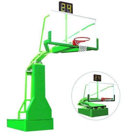 電動(dòng)液壓籃球架